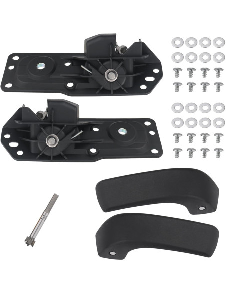 Kit de Reparación Manija de Puerta Interior APPERFiT Negro Par