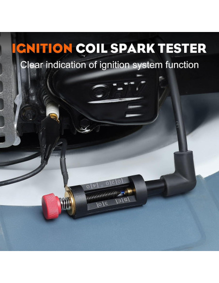 Hipa Kit de 14 Herramientas de Ajuste de Carburador y Probador de Chispa