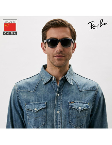Gafas de Sol Ray-Ban RB4165 JUSTIN Cuadradas Polarizadas