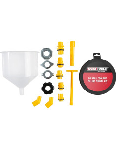 Kit de embudo de refrigerante sin derrames OEMTOOLS 15 piezas 2
