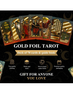 Baraja de Tarot KIINO 78 Cartas con Caja de Regalo y Guía 2
