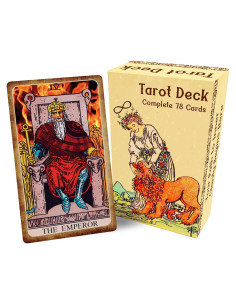 Baraja de Tarot Caldera Mágica Estilo Rider Waite 6.99x12.07cm
