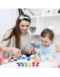 36 Tarros de Pintura Vacíos 5 ml con Tapas - BAGTeck 2