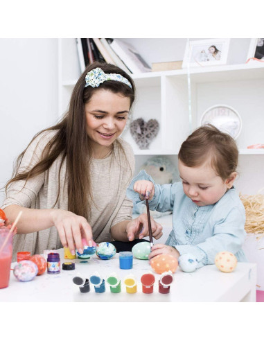 36 Tarros de Pintura Vacíos 5 ml con Tapas - BAGTeck