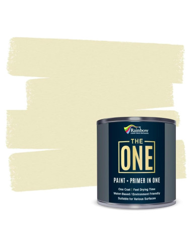 Pintura y Primer Todo en Uno THE ONE Crema Mate 250ml