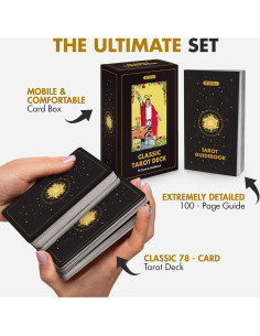 Baraja de Tarot Clásica Wyspell con Guía para Principiantes 2