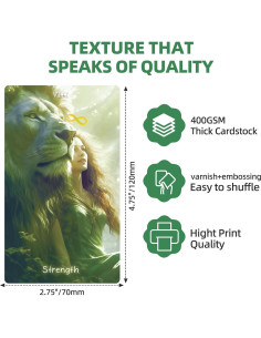 Cartas de Tarot Elfo Mekasthos 78 Piezas con Guía 2