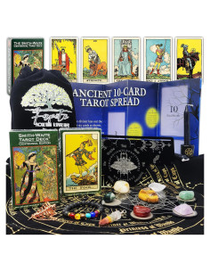 Baraja de Tarot Smith-Waite Centennial + Accesorios de Chakras
