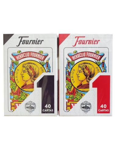 Naipes Heraclio Fournier Baraja Española No. 1 - 2 Paquetes