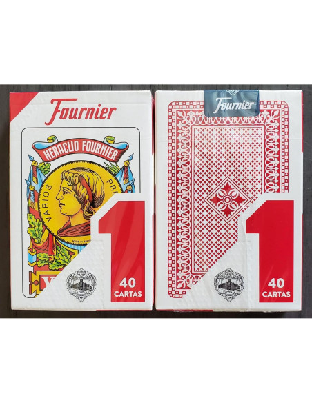 Naipes Heraclio Fournier Baraja Española No. 1 - 2 Paquetes