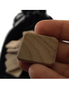 Juego de Runas de Madera sin Terminar - Alfabeto Elder Futhark 2