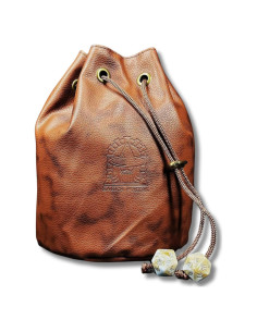 Bolsa de Dados DND Sage - Cuero PU Manchado 15.24x20.32cm