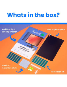 Protector de Pantalla Ocushield 17" Anti Luz Azul con Filtro de Privacidad 2