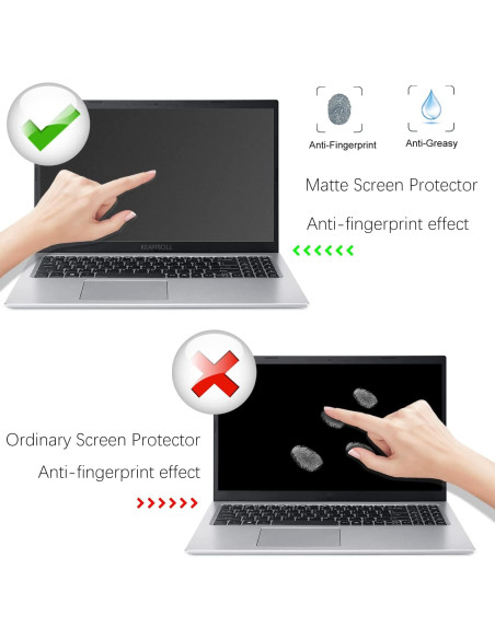 Paquete de 3 Protectores de Pantalla Antirreflejo 17.3" KEANBOLL