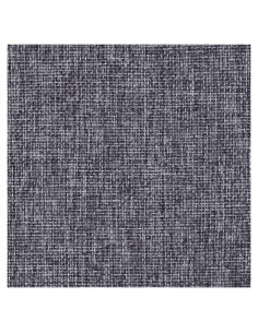 Tela de Burlap de Poliéster Vintage Carbón 58" por Yarda