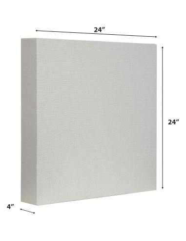 Panel Acústico Absorbente ATS Acoustics 61x61 cm Lino