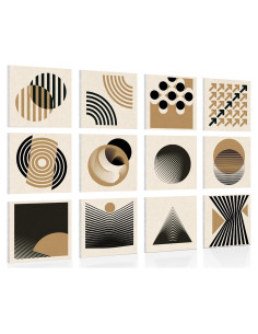 Paneles Acústicos Decorativos UMIACOUSTICS 12 Pcs 30x30cm