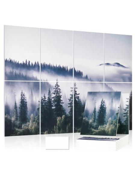 Paneles Acústicos Decorativos DOLLAR BOSS 8 Piezas 48x32cm