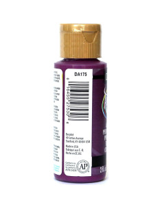 Pintura Acrílica DecoArt Ciruela 59ml Mate No Tóxica 2