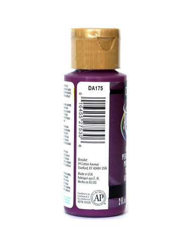 Pintura Acrílica DecoArt Ciruela 59ml Mate No Tóxica