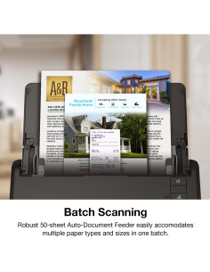 Escáner de Documentos Dúplex Epson WorkForce ES-400 II ADF 2