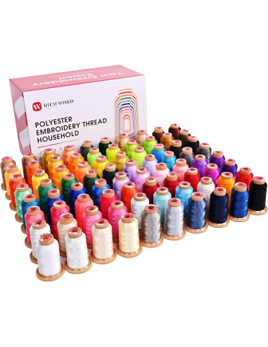 Máquina de Bordar Poolin EOC06 20.1x27.9 cm + 80 Hilos