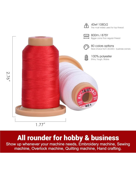 Máquina de Bordar Poolin EOC06 20.1x27.9 cm + 80 Hilos