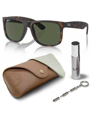 Gafas de Sol Ray-Ban RB4165 JUSTIN Cuadradas Polarizadas