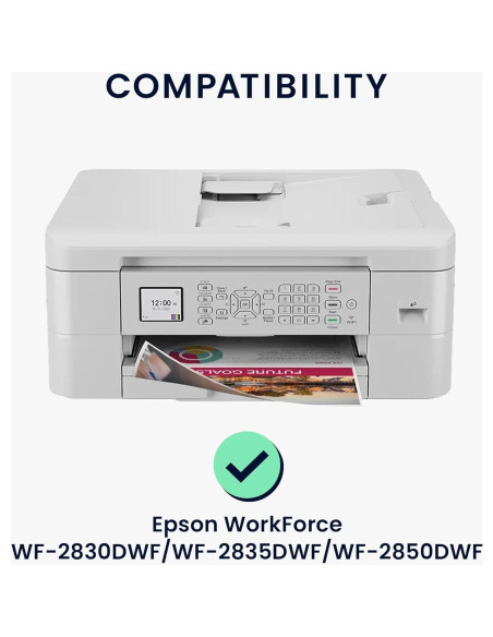 Funda protectora kwmobile para impresora Brother MFC-J1010DW - Gris oscuro