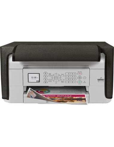 Funda protectora kwmobile para impresora Brother MFC-J1010DW - Gris oscuro