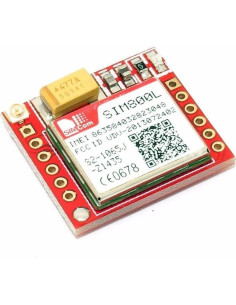 Módulo GSM GPRS HiLetgo SIM800L Cuádruple Banda 9g 2