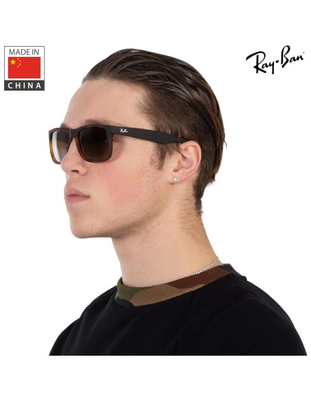 Gafas de Sol Ray-Ban RB4165 JUSTIN Cuadradas Polarizadas