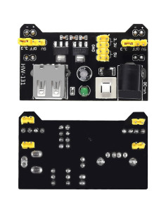 Módulo de Suministro de Energía DIANN 3.3V/5V con Clips 9V 2