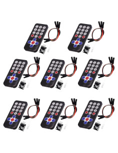 Kit Control Remoto Infrarrojo HX1838 JUZITAO 8 Piezas