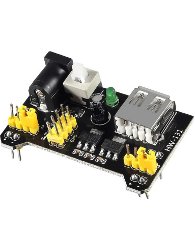 Módulo de Suministro de Energía DIANN 3.3V/5V con Clips 9V