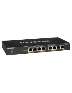 Switch Ethernet Gigabit NETGEAR GS308PP 8 Puertos PoE+ 83W