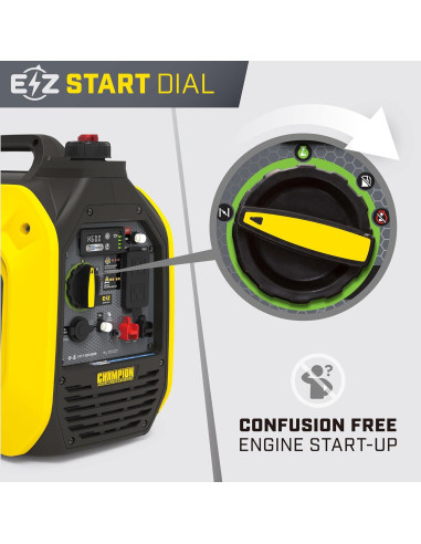 Generador Inversor Portátil Champion 2500W Silencioso CO Shield