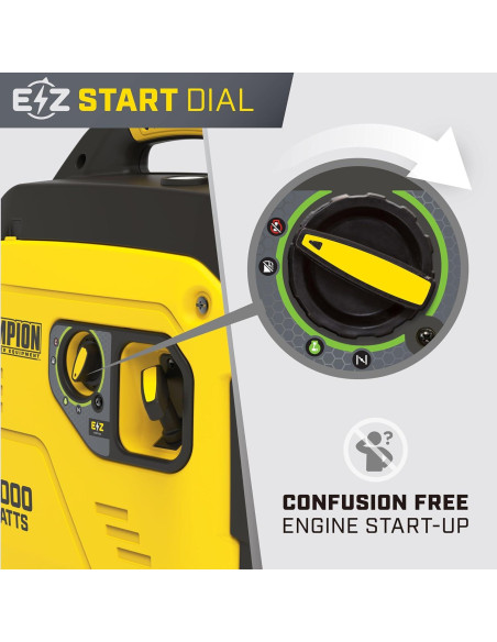 Generador Inversor Portátil Champion 4000W con Escudo de CO