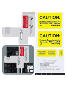 Kit de bloqueo de generador XMK para paneles Siemens/Murray 150-200A