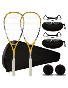 Juego de 2 Raquetas de Squash Conderyang para Principiantes