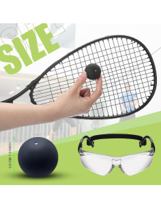 Juego de Raquetas de Squash Seenelling para Principiantes 2