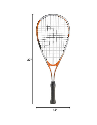 Raqueta de Squash Junior Dunlop Sports 22" Naranja/Blanco