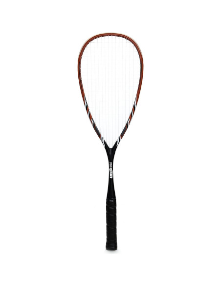 Raqueta de Squash Pro Impact Grafito 358g con Funda y Cuerdas