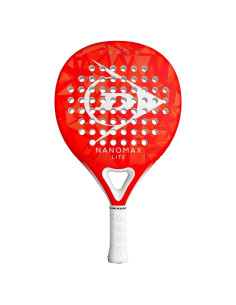 Raqueta de Padel Dunlop Sports Nanomax Lite 380g Roja/Blanca