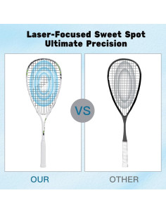 Raqueta de Squash BatZoom 27" para Principiantes - Aluminio 2