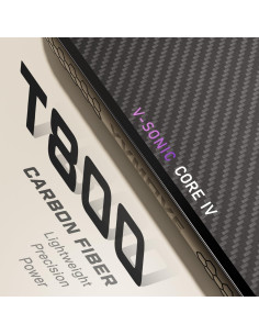 Pala de Pickleball YVmove STORM 008 Fibra de Carbono 16mm 2