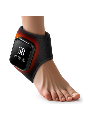 Masajeador de Tobillo WOLOYHEATIE con Calor y Vibración