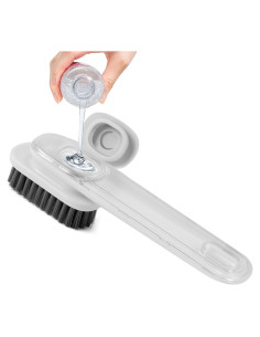 Cepillo de limpieza para zapatos SHENMENG con dispensador