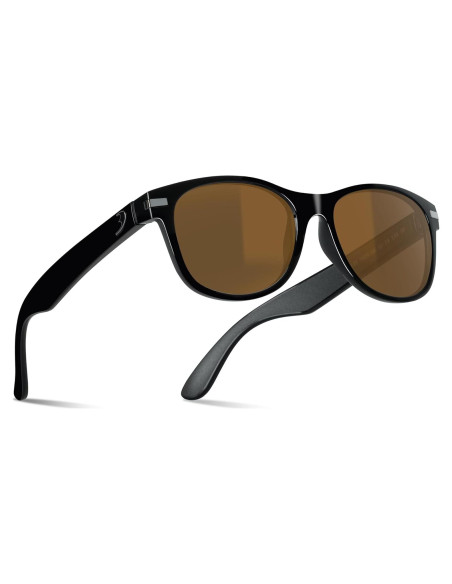 Gafas de sol Bnus B7066 polarizadas con lentes de vidrio