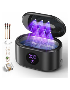 Limpiador Ultrasónico de Joyas BYASKZIV 20oz Acero Inoxidable